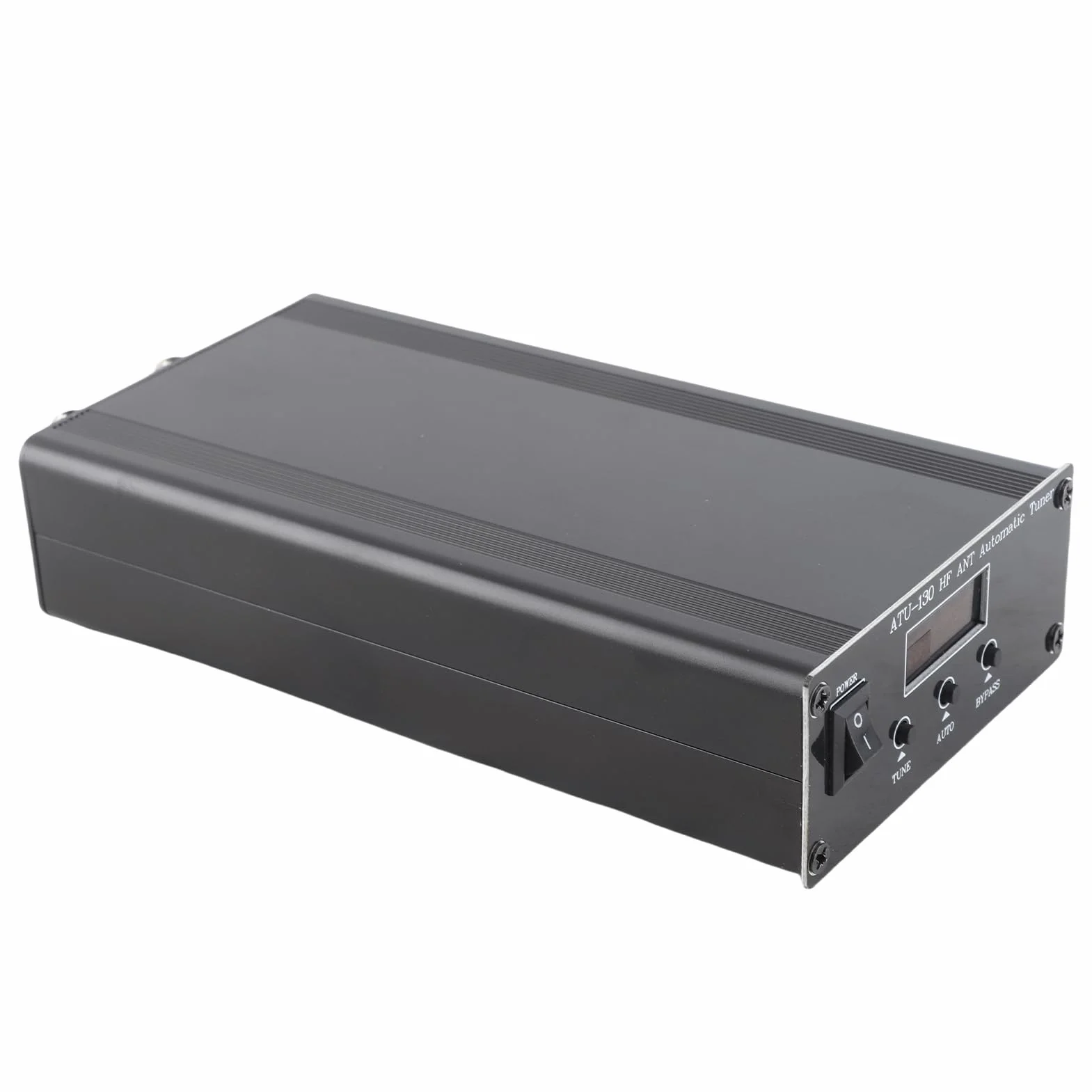 Sintonizzatore Automatico per Antenna a Onde Corte, Marhynchus ATU-130, 1,8-50 MHz, 200 W, Nero