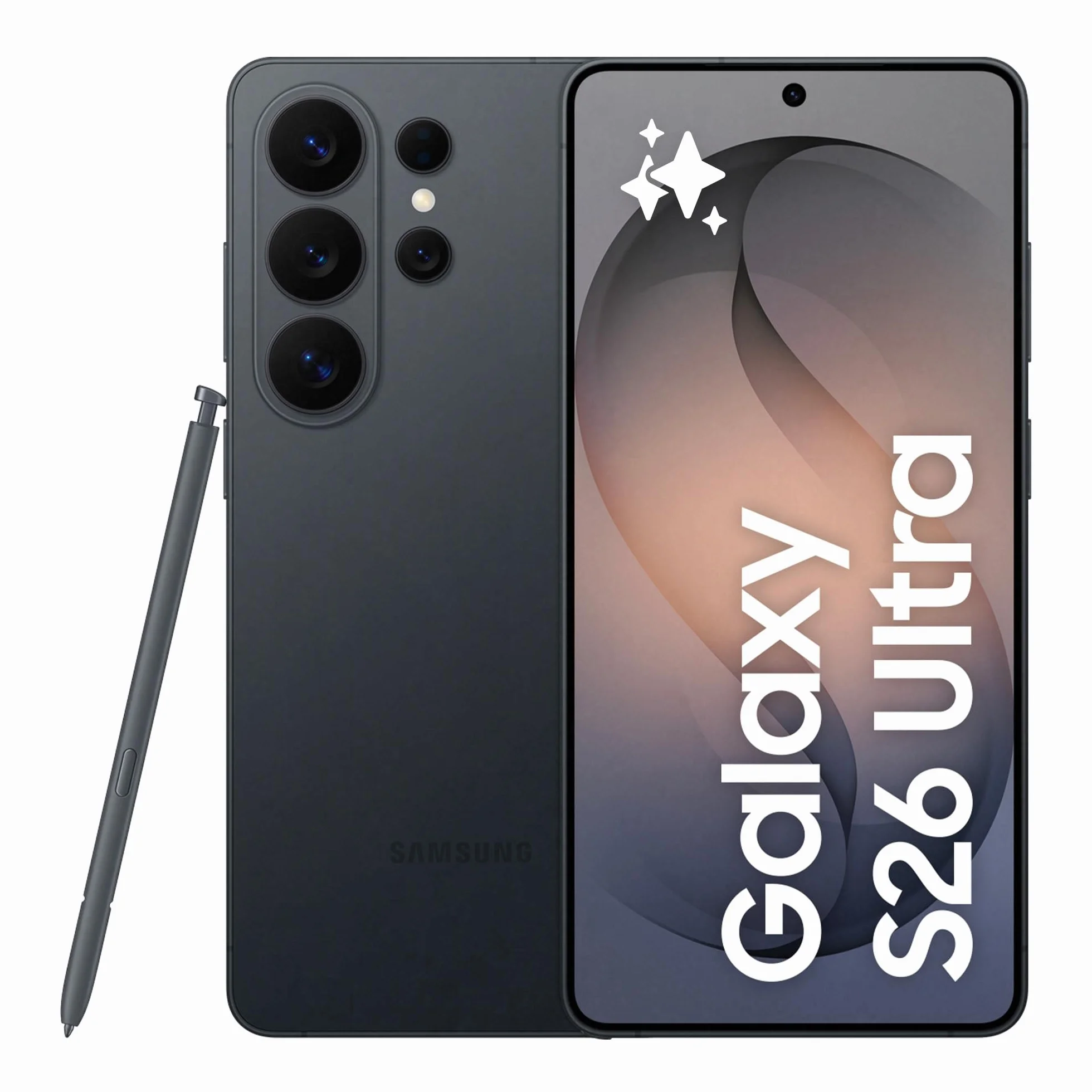 Samsung Galaxy S26 Ultra Smartphone AI, 256GB, 3 anni di Garanzia, Privacy Display Integrato, Processore Potente, Assistente Foto, Camera 200 MP, 5000 mAh, Black [Versione italiana]