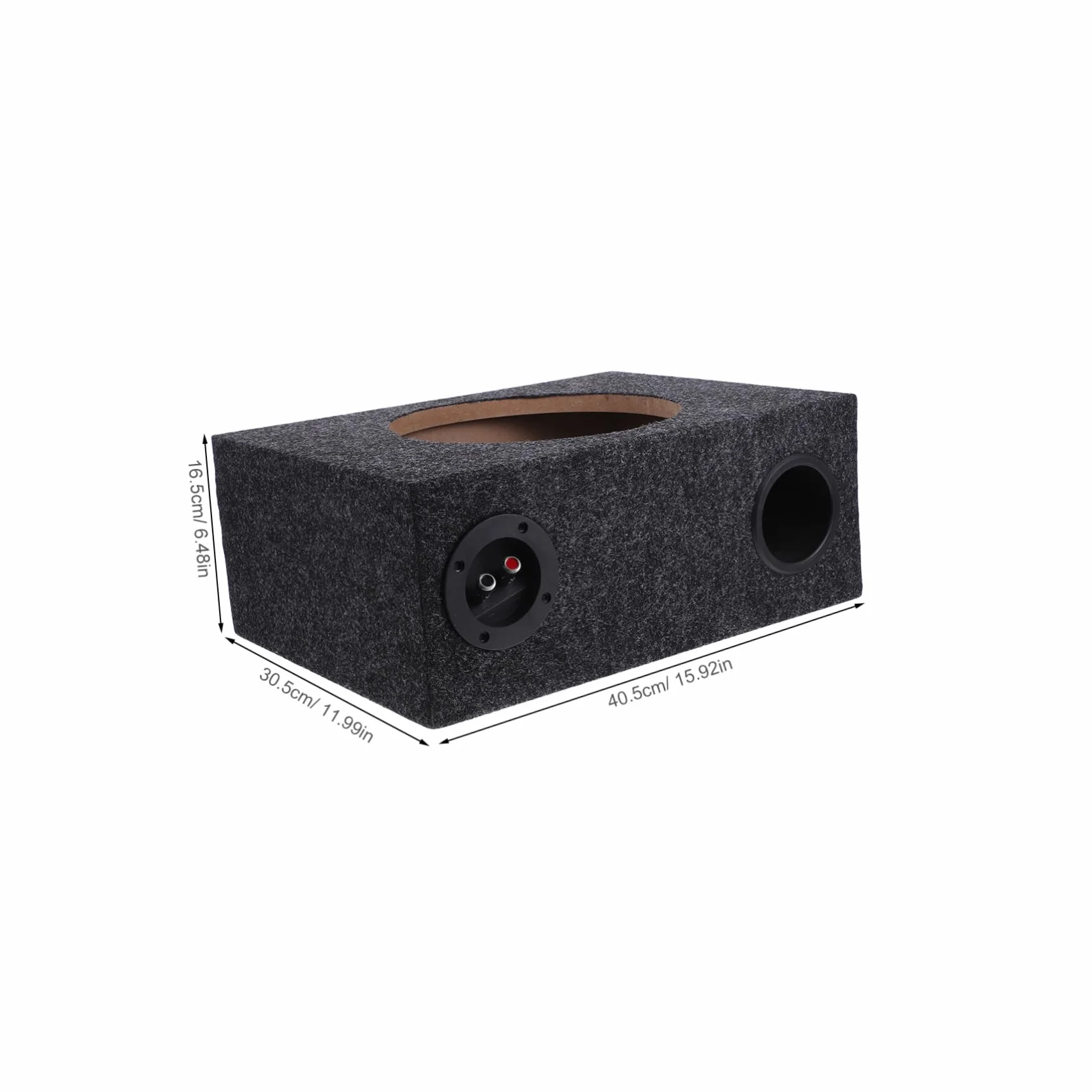 iplusmile Subwoofer Per Auto Box Sottile Per Veicoli Cassa Compatta Per Subwoofer Auto