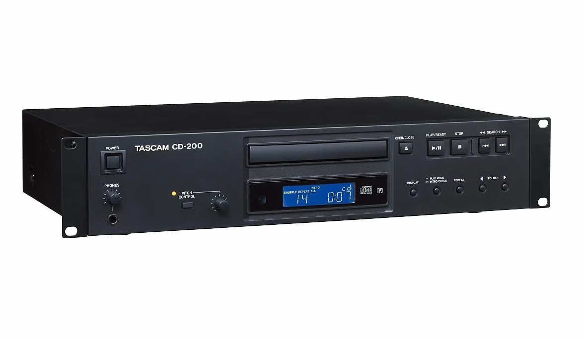Tascam CD-200 Lettore di CD, Nero
