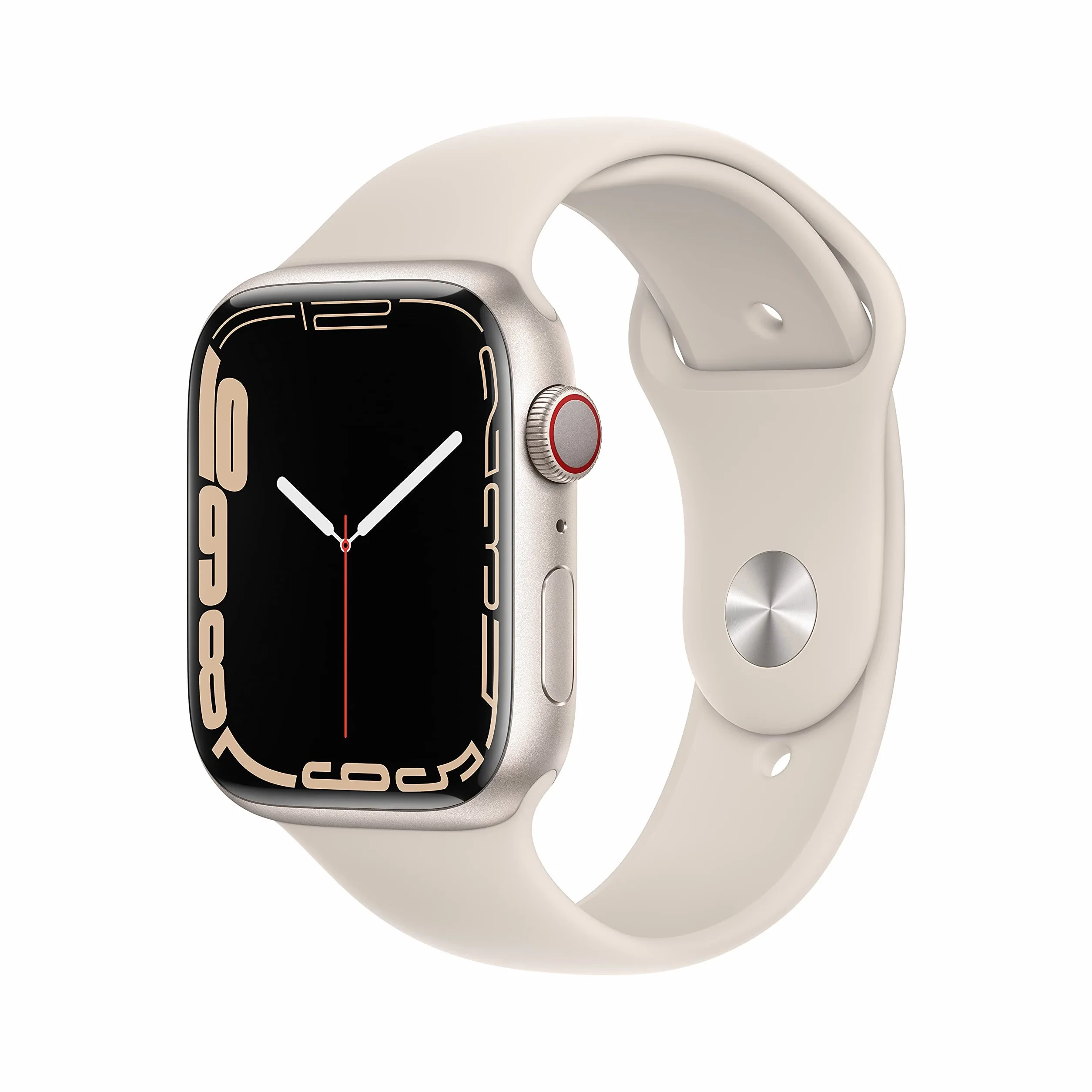 Apple Watch Series 7 (GPS + Cellular, 45MM) - Case Galassia in Alluminio con Cinturino Sport Galassia (Ricondizionato)
