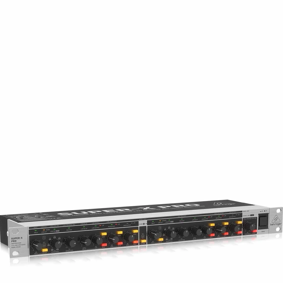 Behringer Super-X Pro Cx3400 V2 High Precision Stereo 2 Way/3 Way/Mono 4 Way Crossover With Limiters