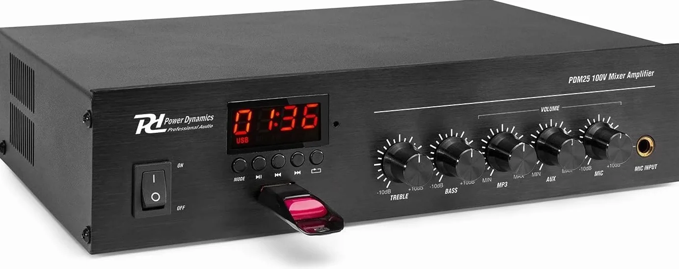 Bluetooth Audio Kit Filodiffusione 4 Casse da Parete Bianche con Staffe