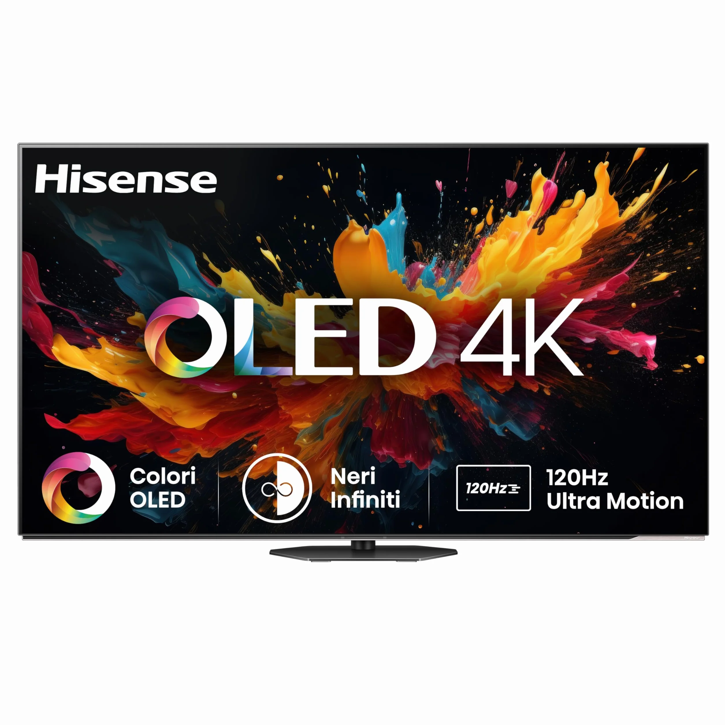 Hisense TV 65" OLED 4K 65A8DN Smart TV VIDAA U8 Dolby Vision IQ HDR 10+ 120Hz Game Mode PRO Dolby Atmos