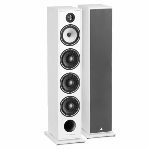 Triangle - Diffusore da pavimento Hi-Fi BOREA BR09 - Potenza Ammissibile 170W - Sensibilità 92 dB/W/m – Woofer 16 cm – Versatile per Musica e Home Cinema - 206 x 1095 x 314 mm - Bianco (Coppia)