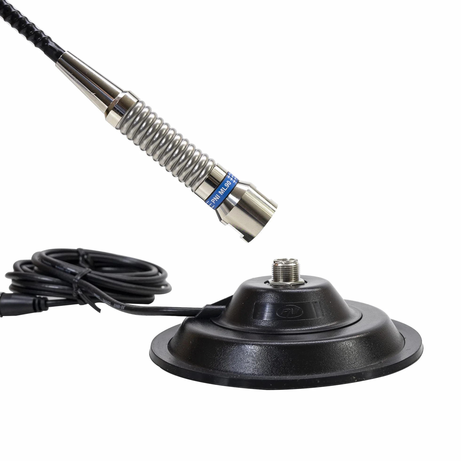 Antenna CB PNI ML90 26-30MHz, 75cm, 150W, con base magnetica 145cm inclusa