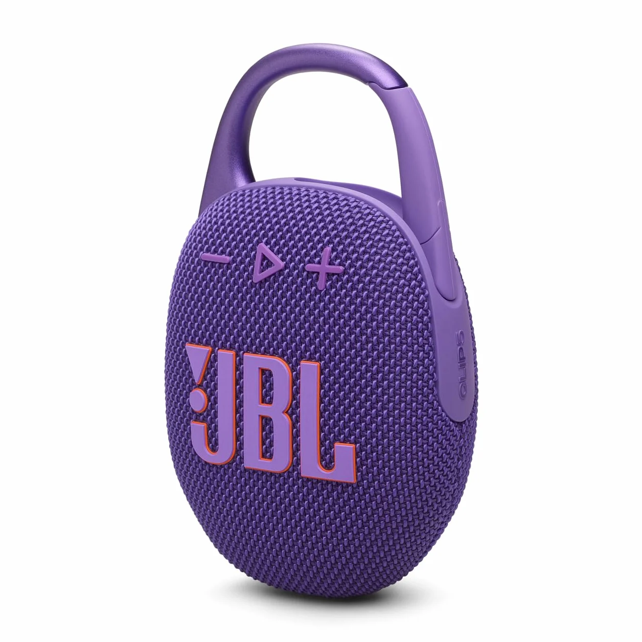 JBL Clip 5 Speaker Bluetooth Portatile, Altoparlante Wireless Compatto, Moschettone Integrato, Waterproof e Resistente alla Polvere IP67, fino a 12 h di Autonomia, App JBL Portable, Viola