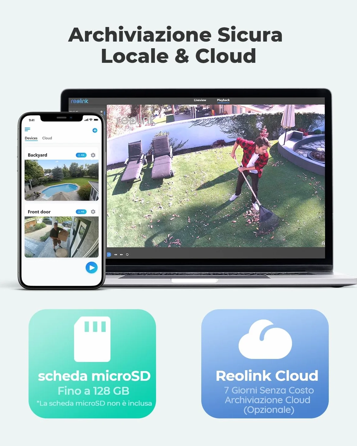 Reolink 5MP 360° PTZ Telecamera WiFi Esterno Batteria Senza Fili, Videocamera Sorveglianza Esterno Argus PT + Pannello Solare, Rilevamento Persone/Veicoli, Audio a 2 Vie(Ricondizionato)