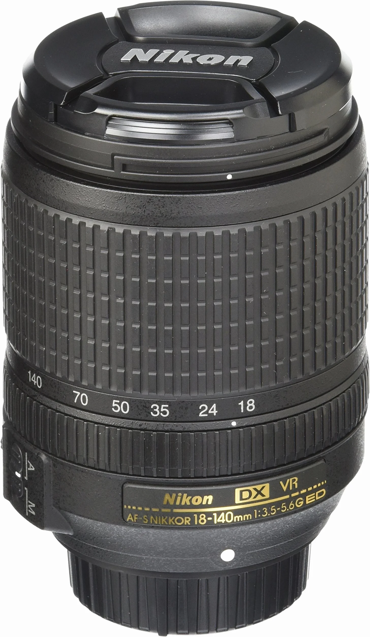 Nikon AF-S DX NIKKOR 18-140 mm f/3.5-5.6G ED VR Obiektyw (Certyfikowany Odnowiony)