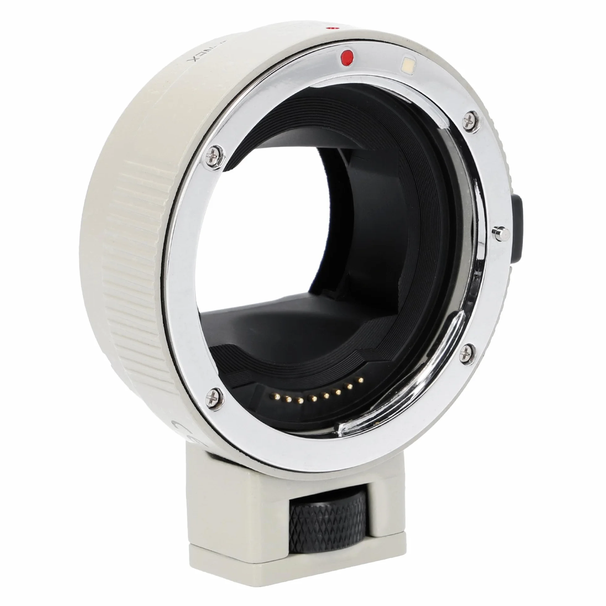 ayex Adattatore per obiettivo AF autofocus compatibile con obiettivo Canon EF/EF-S compatibile con fotocamera Sony E-mount EF-NEX II bianco