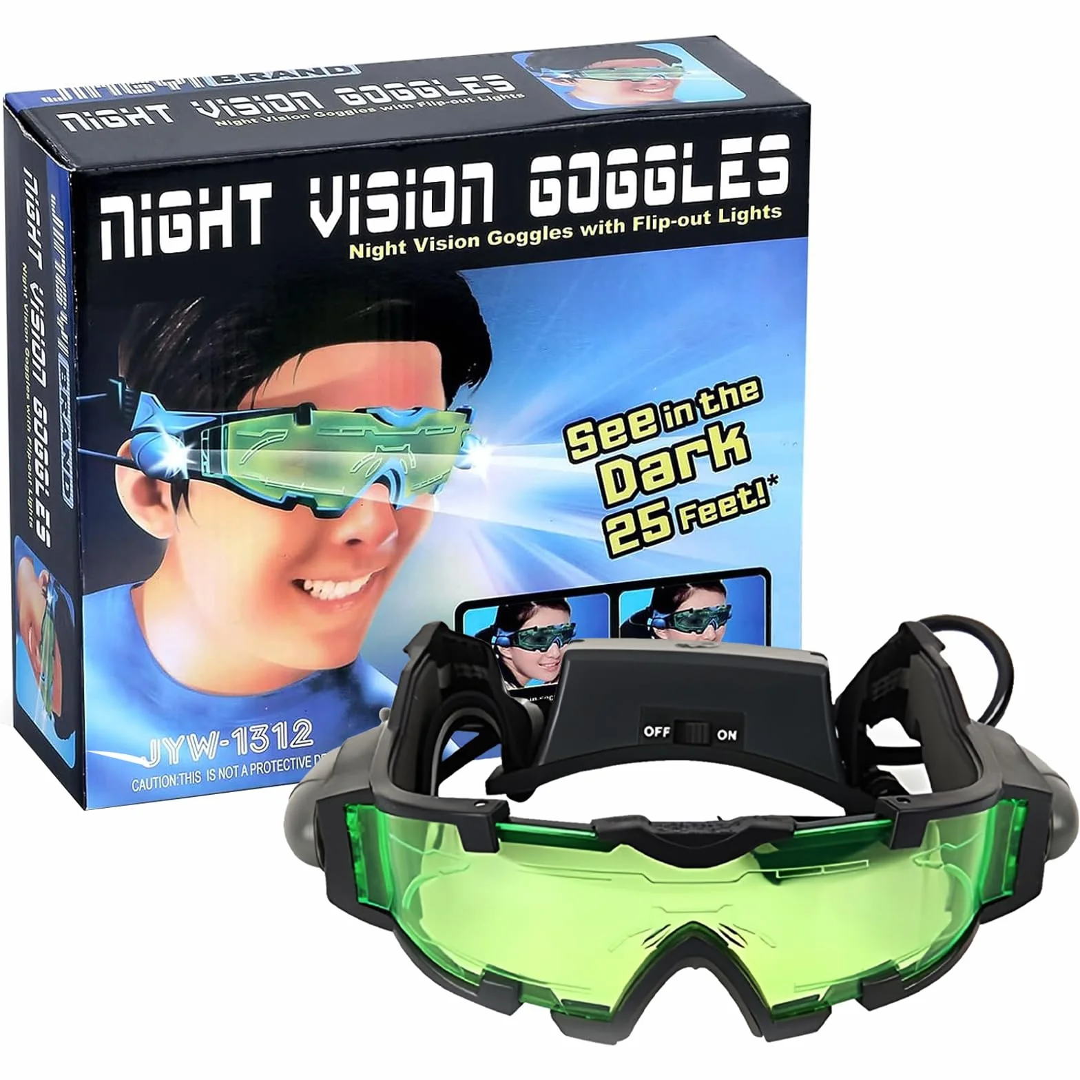 Visione Notturna occhiali,Occhiali per la Visione Notturna Regolabili Occhiali Per La Visione Notturna Impermeabili per Bambini
