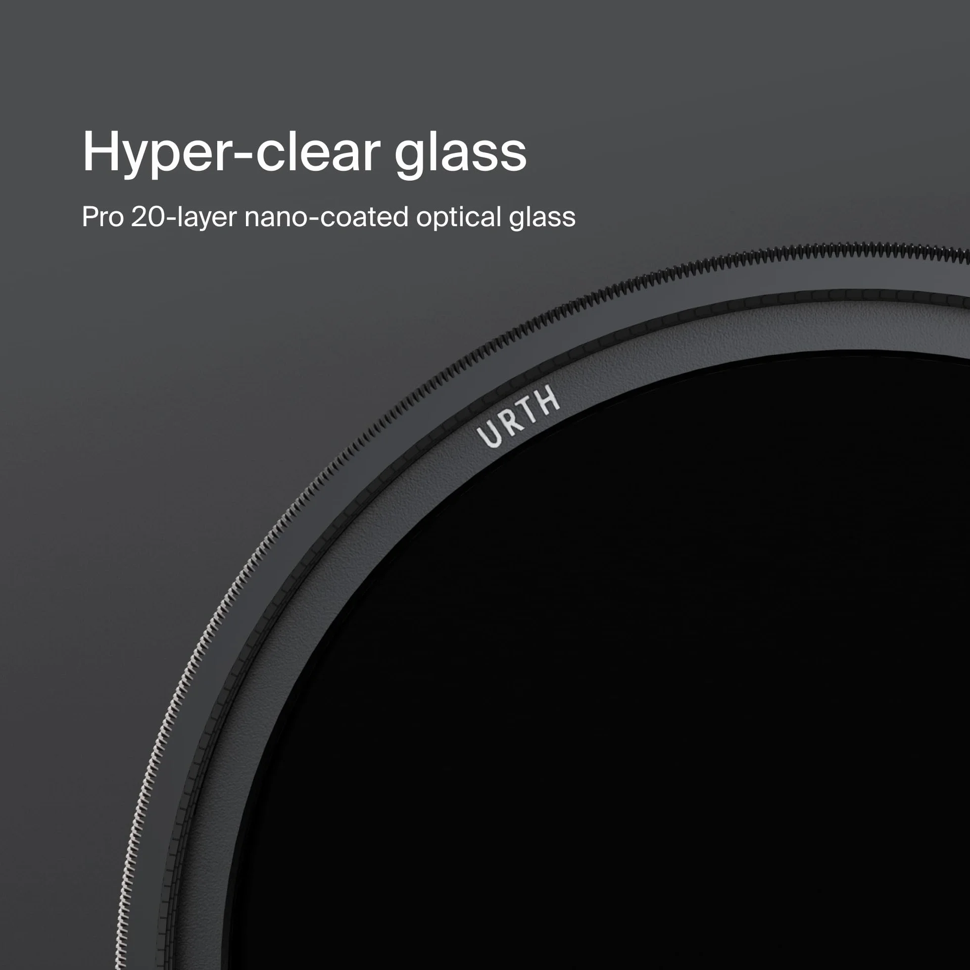 Urth 82 mm Filtro ND Variabile ND2-32 per Obiettivo (Plus) - 1-5 Stop, Nano Rivestimento 20 Strati, HD Densità Neutra per Eccezionale Chiarezza e Fedeltà Cromatica