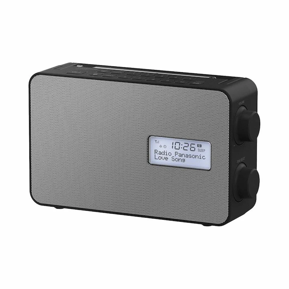 Panasonic RF-D30BTEG-K Radio FM DAB+ Bluetooth IPX4 Timer Cucina Ricarica USB Nero