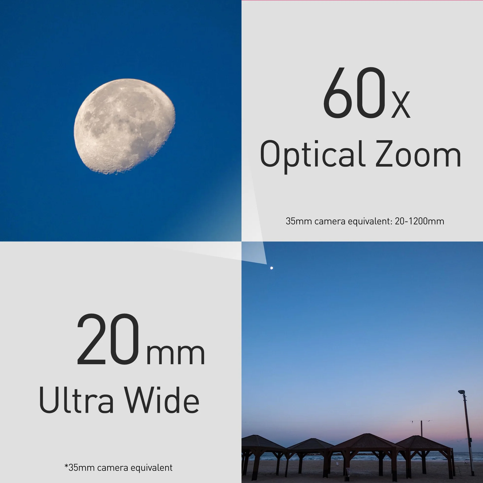 Panasonic Lumix DC-FZ82DE-K Fotocamera Bridge con Obiettivo 20-1200 mm F2.8-5.9, 18.1MP, Video e Foto 4K, Mirino Live View OLED, Touch Screen LCD, USB-C, Nero