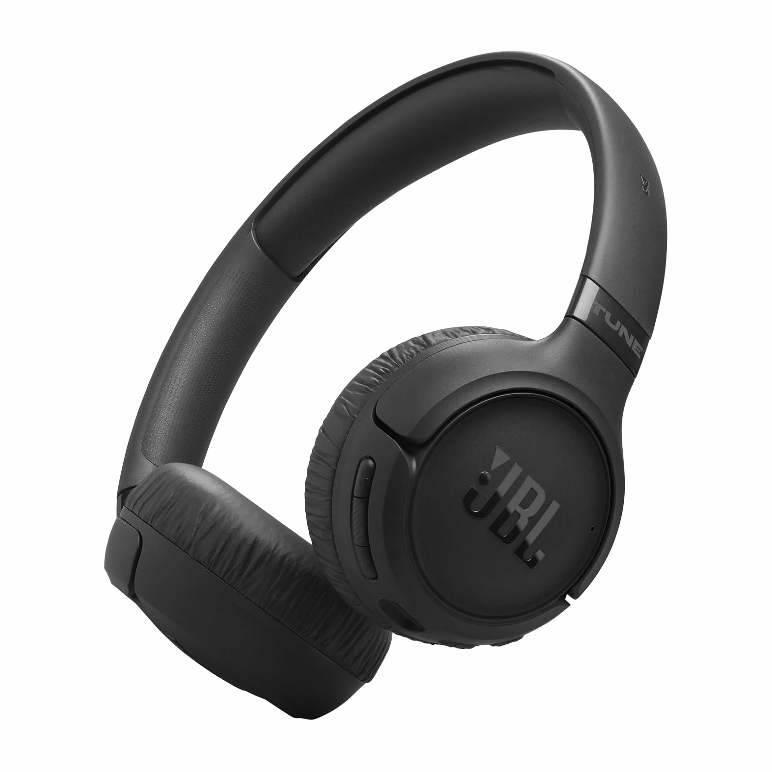 JBL Tune 680 NC Cuffie On-Ear Bluetooth Wireless, con Cancellazione Adattiva del Rumore, Smart Ambient, JBL Pure Bass Sound, fino a 76 Ore di Autonomia, Google Fast Pair, Microsoft Swift Pair, Nero
