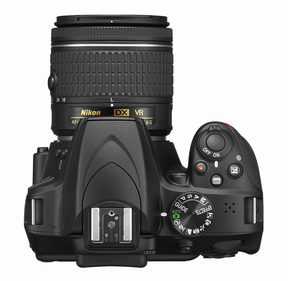 Nikon D3400 con Lente Nikkor AF-P 18/55VR, Fotocamera Reflex Digitale, 24,7 Megapixel, LCD 3", Colore Nero
