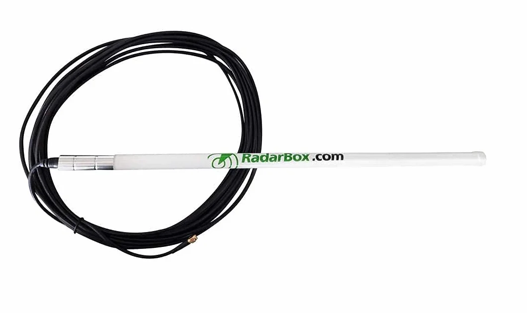 Antenna esterna AirNav ADS-B 1090 MHz con connettore SMA e pacchetto RadarBox FlightStick