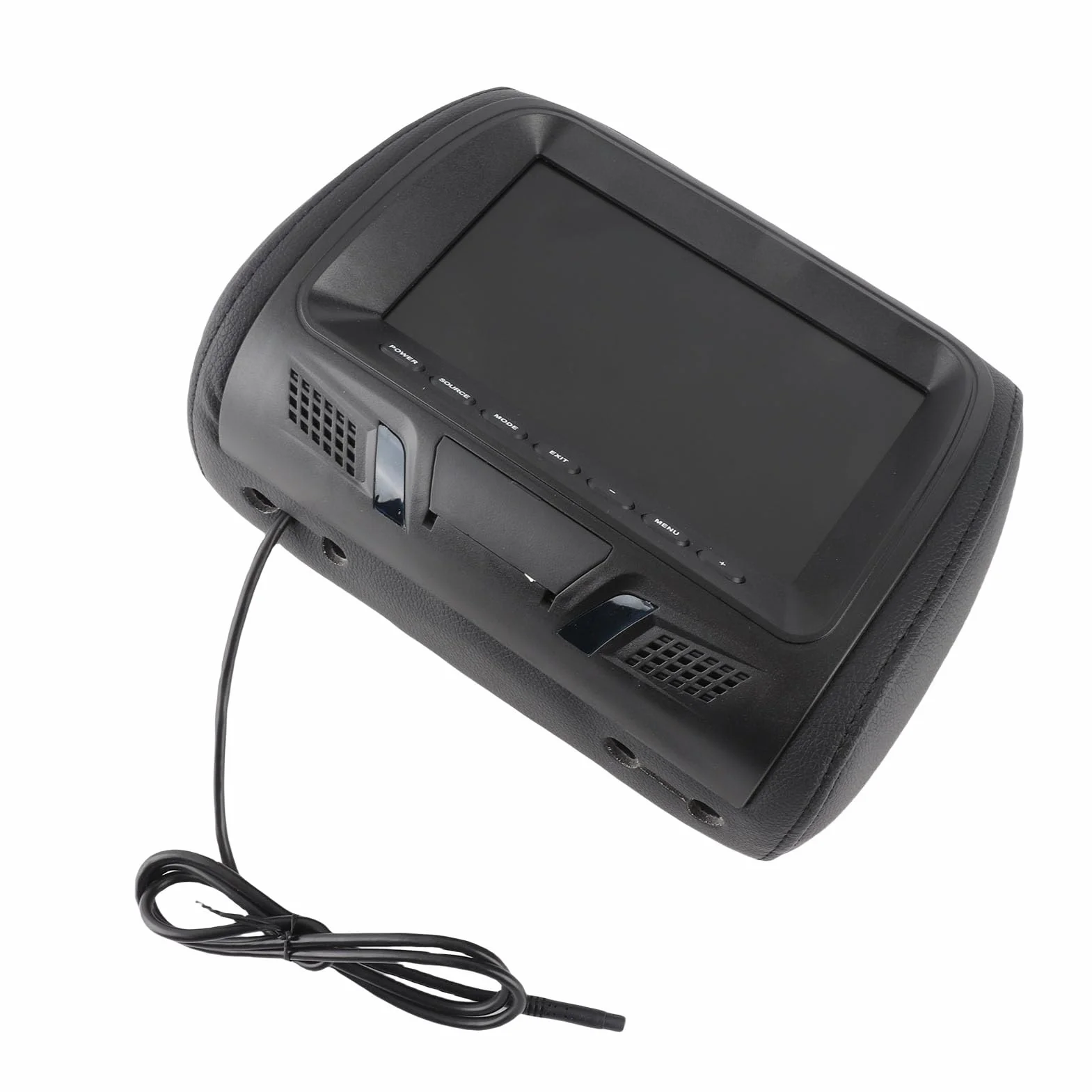 Yctze 7in 1024 x 600 Lettore DVD poggiatesta Auto, Schienale del sedile Lettore multimediale MP5 Monitor poggiatesta LCD RGB Supporto amplificatore USB Bluetooth