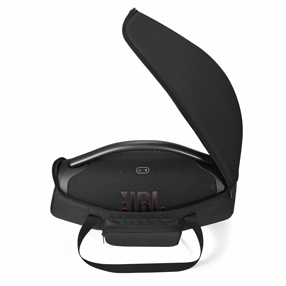 Custodia Boombox 3/Boombox 3 Wi-Fi Borsa protettiva per JBL Boombox 3 altoparlante portatile Bluetooth, Boombox 2 Cavo trasportare viaggio Custodia coprire borsa a tracolla (nero)