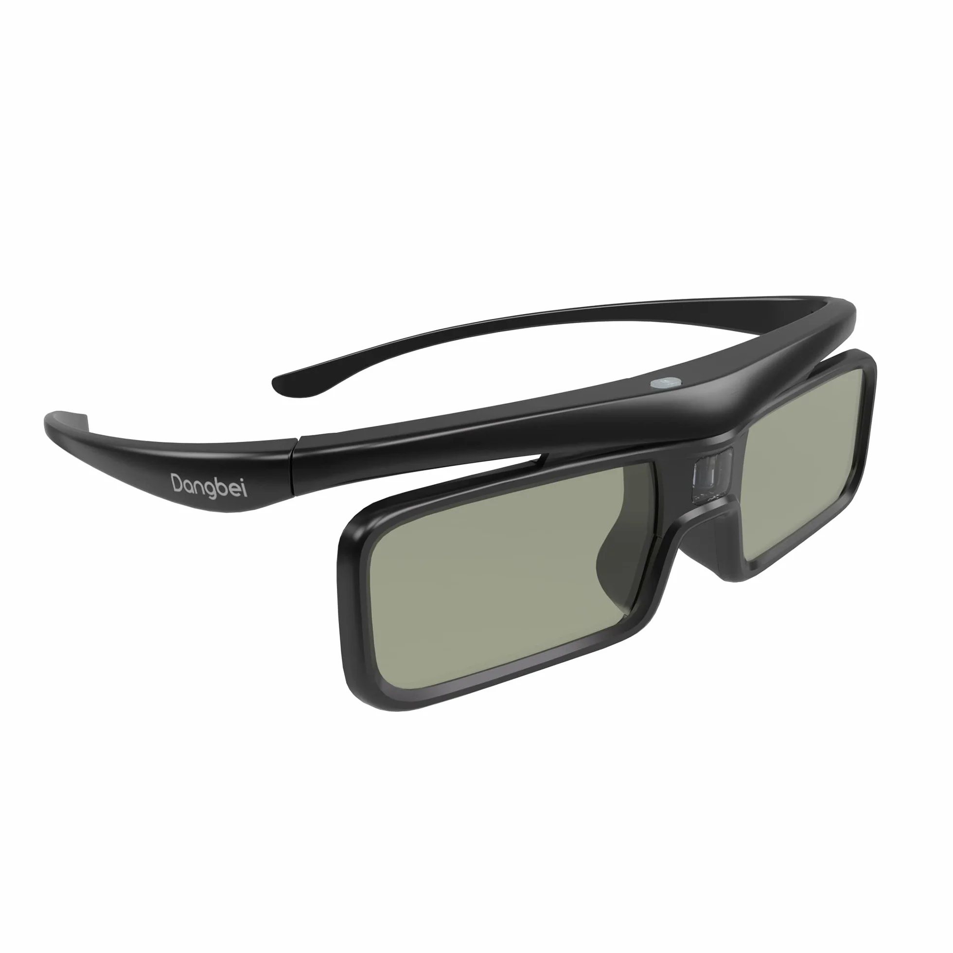Dangbei Occhiali DLP 3D Occhiali otturatori attivi ricaricabili compatibile con Dangbei DBOX02, Atom, DBX3 Pro