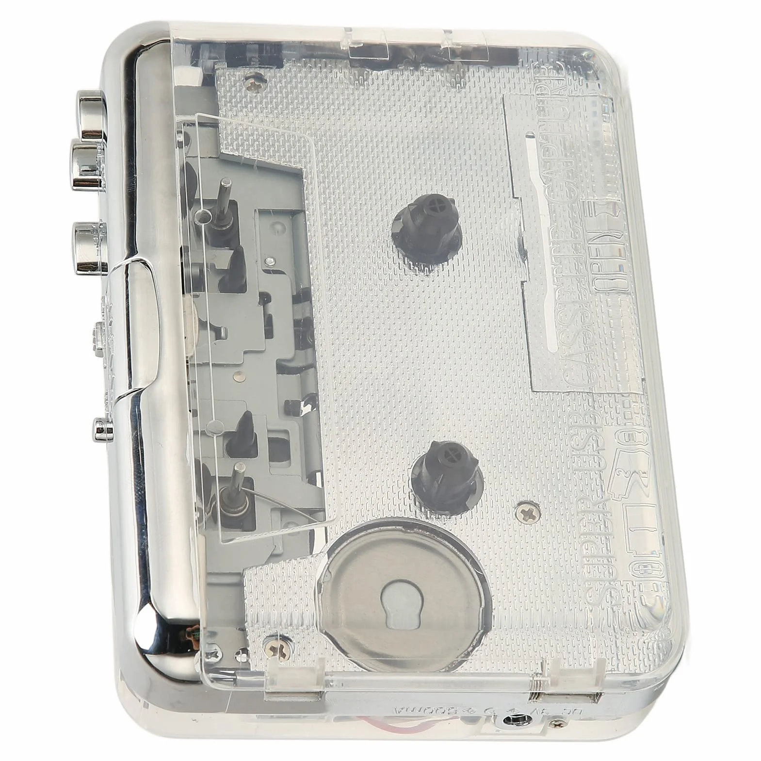 Topiky Lettore di Cassette, Convertitore da Cassetta USB a MP3 Portatile Lettore Musicale da Nastro a Lettore MP3, con Jack per Cuffie da 3,5 Mm, Compatibile per PC OS X
