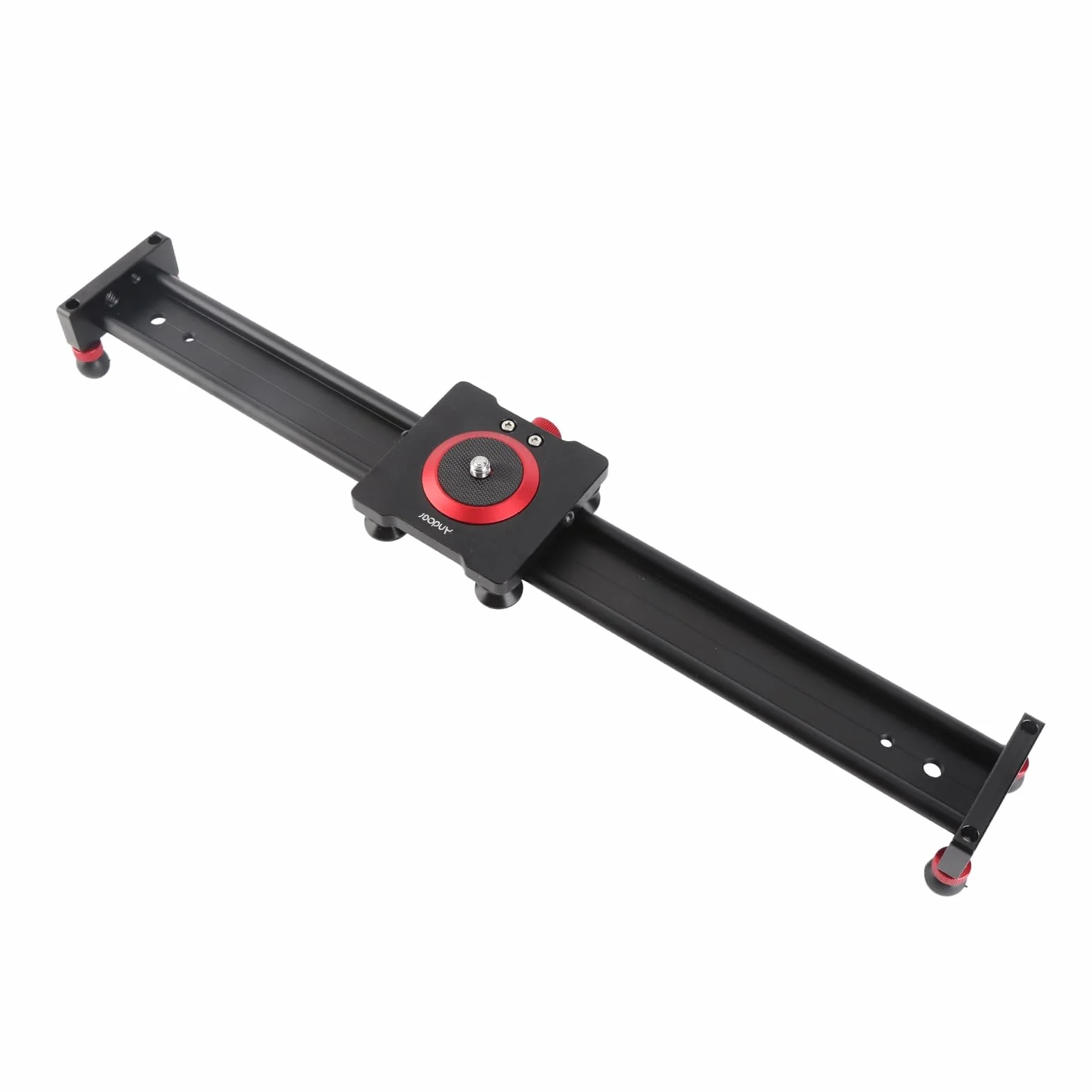 40 Cm/16 Pollici in Lega di Alluminio per Fotocamera Slider Video Stabilizzatore Binario per Fotocamera DSLR Videocamera DV Fotografia di Film, Carico Fino a 11 Libbre