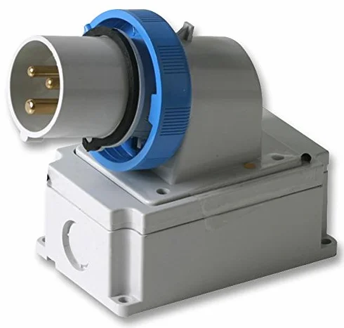 Pro Power PEW1663S Ingresso parete blu 16A 240V 2P+E IP67