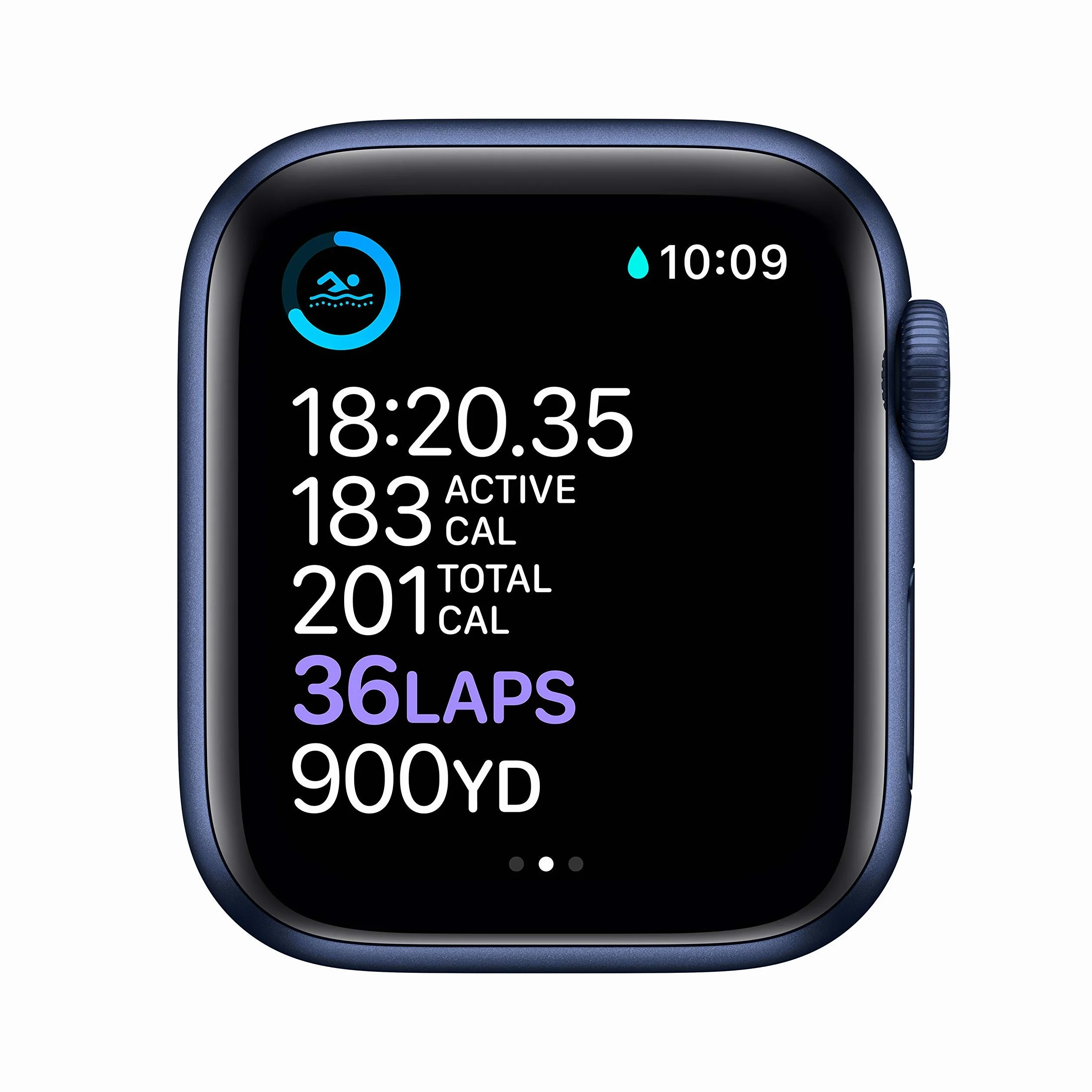 Apple Watch Series 6 (GPS + Cellulare, 40MM) Cassa In Alluminio Blu con Cinturino Sport Blu Scuro (Ricondizionato)