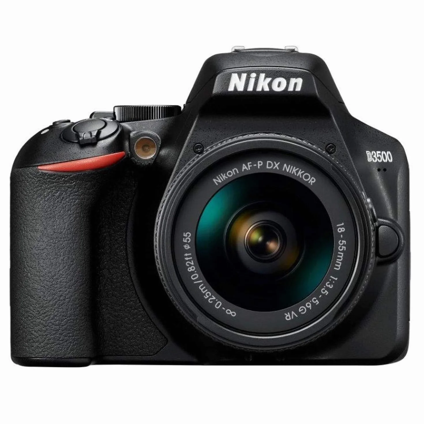Nikon D3500 Fotocamera Reflex Digitale con Obiettivo Nikkor AF-P 18/55VR, 24,2 Megapixel, LCD 3", Nero (Ricondizionato)