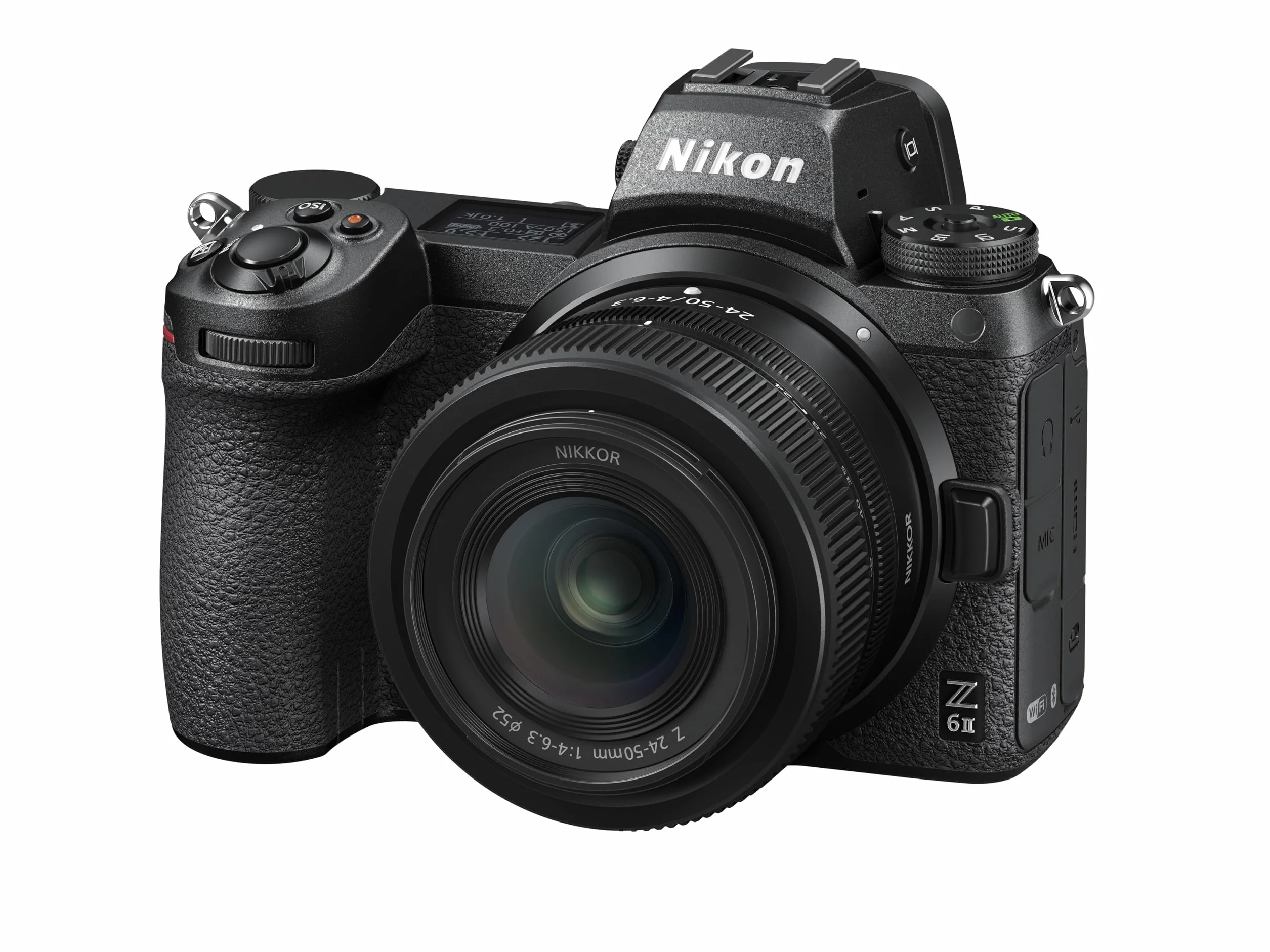 Nikon Z6II + 24-50 f/4 S Fotocamera Mirrorless Full Frame, CMOS FX da 24.5 MP, 273 Punti AF, Mirino OLED da 3.690k Punti Quad VGA, 4K, LCD 3.2", Nero [Nital V.I.P.: 6 anni di garanzia]