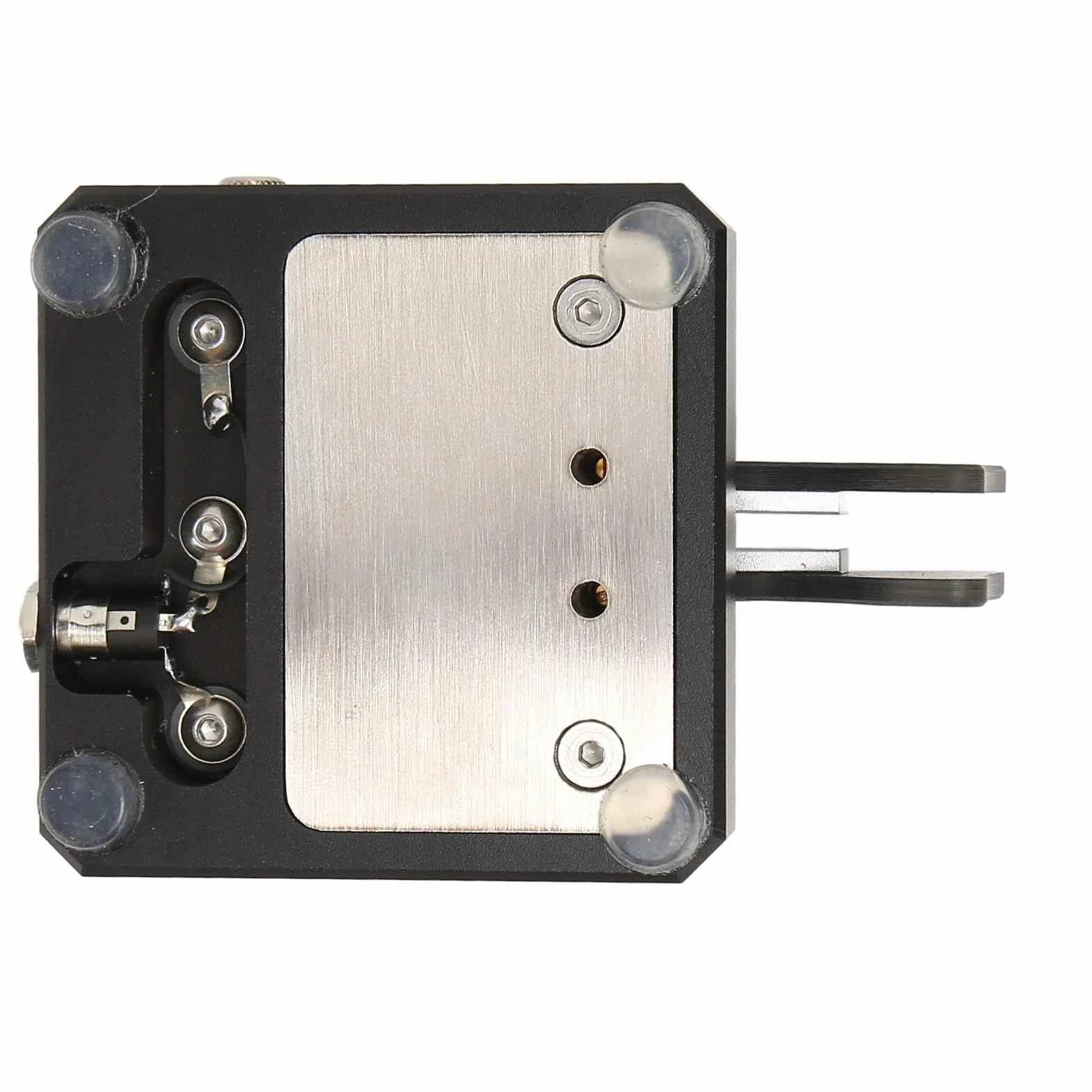 Mini CW Key Automatic Morse Code Keyer Telegraph Double Paddle POTA SOTA LOTA Nero
