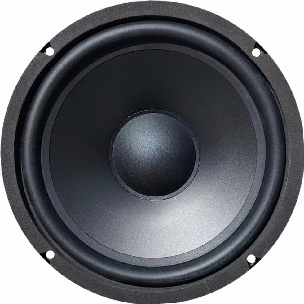 HW203 Woofer 20 cm 200 mm 8" 80 W RMS 180 W Max 8 Ohm 91 dB Gomma 1 Pezzo
