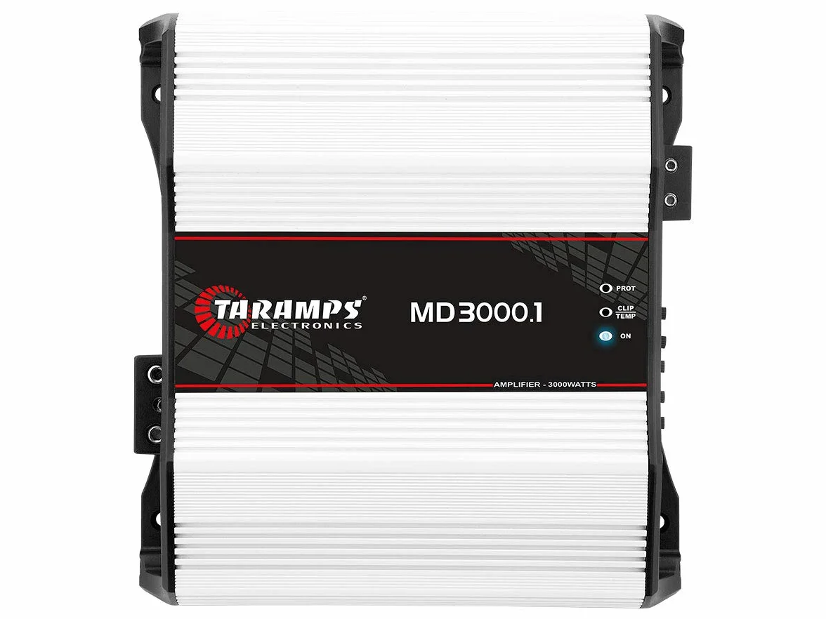 Taramp's MD 3000.1 1 Ohm 3000 Watt Classe D Amplificatore mono a gamma completa
