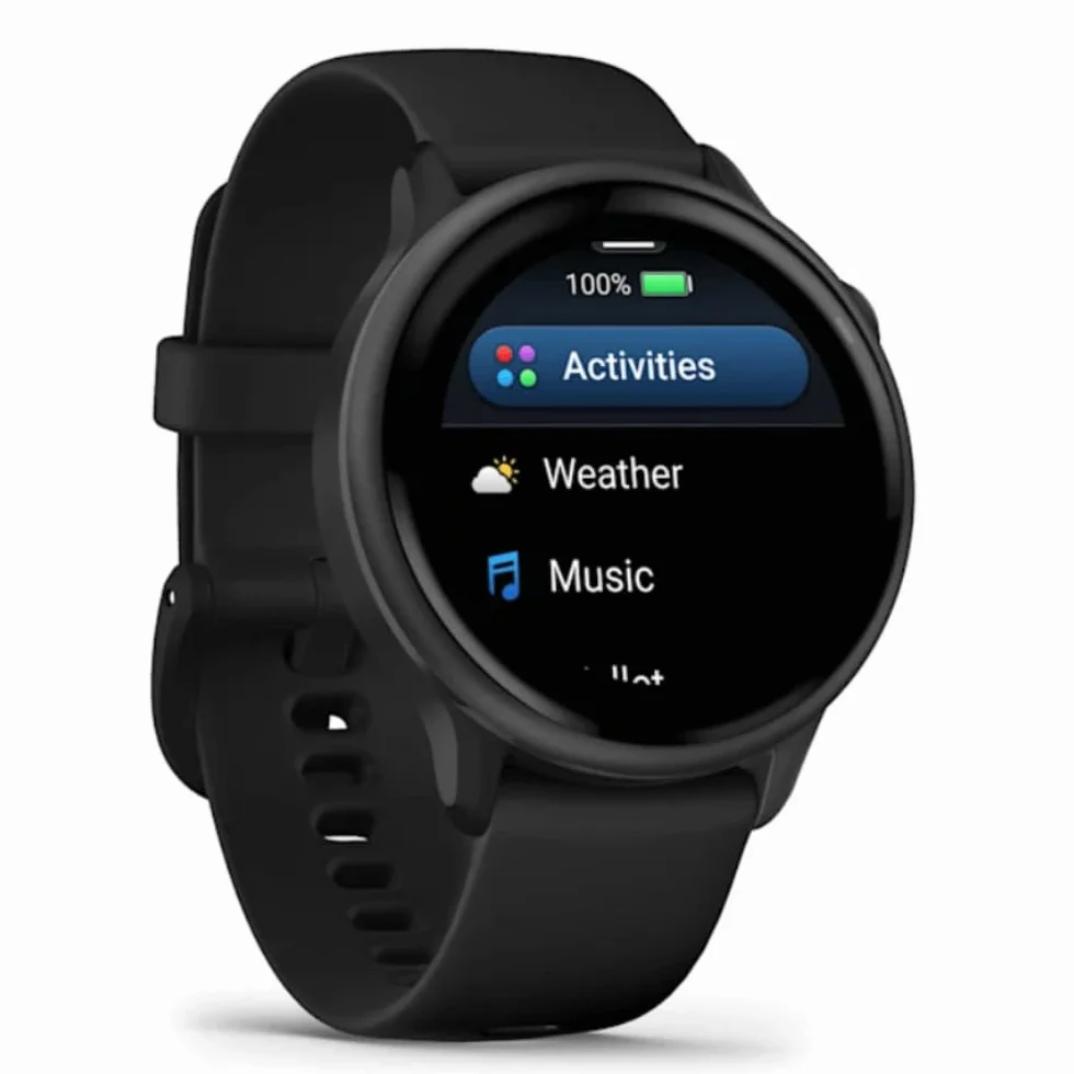 Garmin vívoactive 6, Smartwatch AMOLED 1,2" 2.000 nit, Cassa 42mm, Musica, GarminPay, +80 Sport, GPS, Cardio, Coach, Dinamiche di corsa, App Mobility, Autonomia 11 giorni, Black & Slate