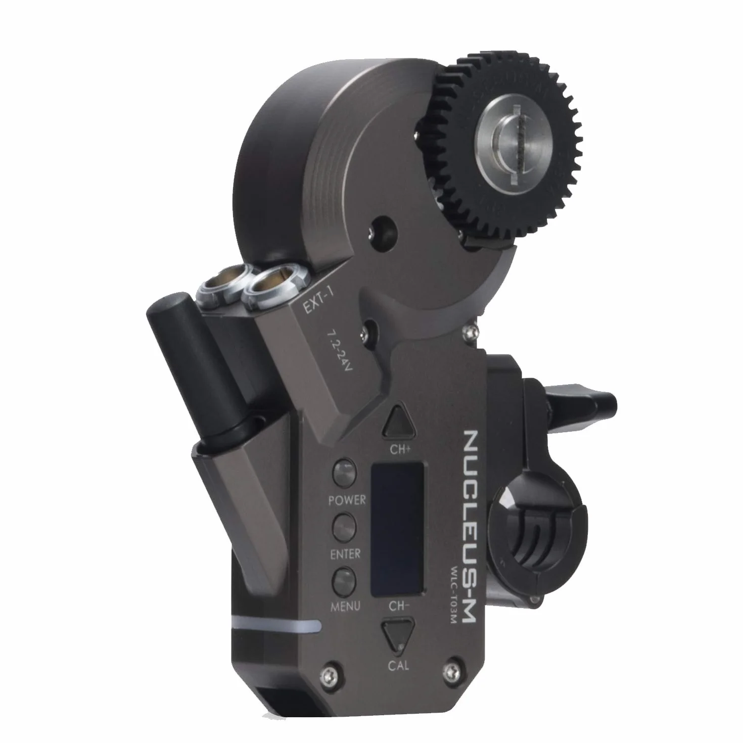 Tilta Nucleus M Brushless Wireless Follow Focus Motor con cavo motore Nucleus-M da 55 cm a 7 pin a 7 pin, compatibile con la maggior parte degli obiettivi cinematografici WLC-T03-M1
