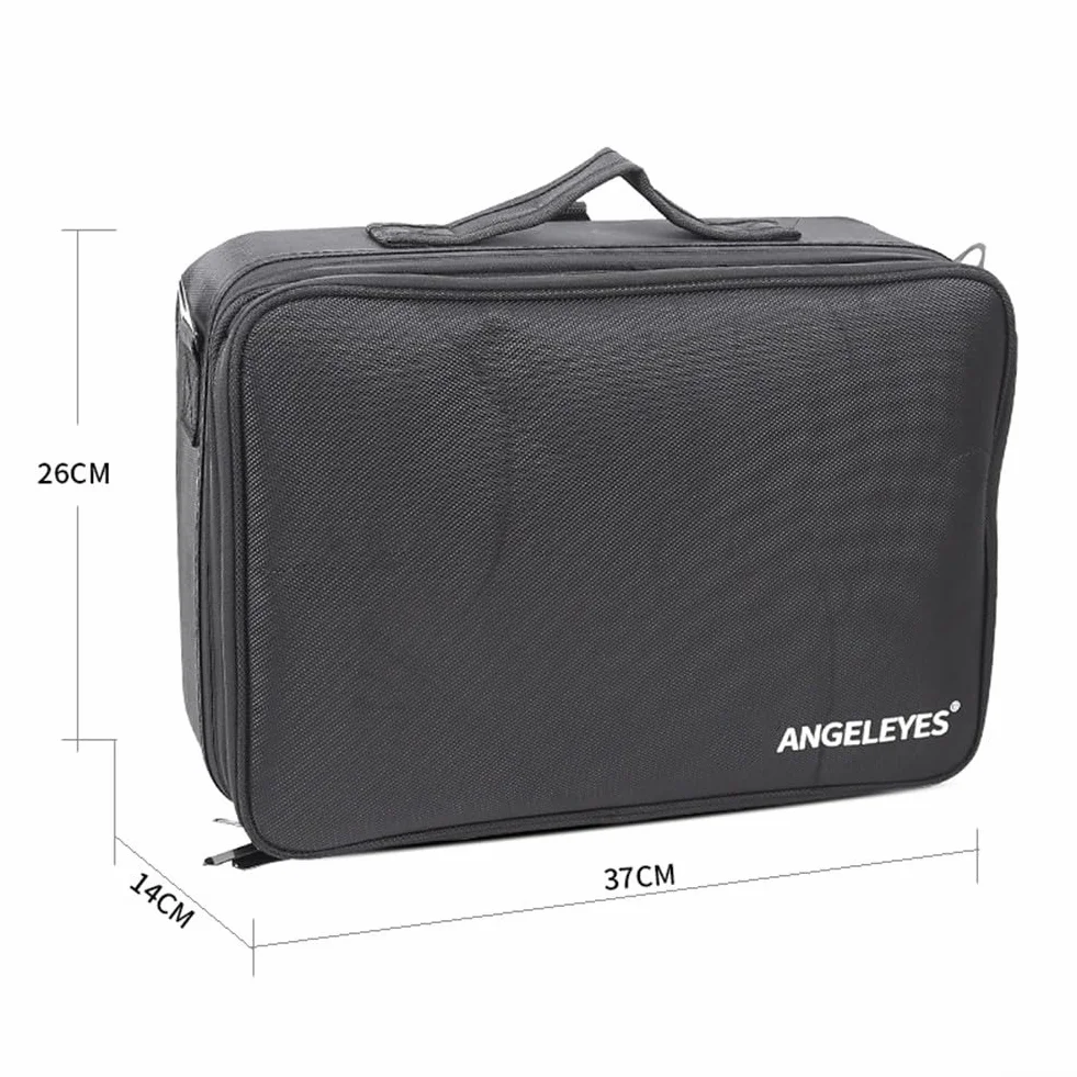 Lecreatekit Borsa per telescopio per oculari, in tessuto Oxford, spaziosa, con divisori interni rimovibili per oculari, Come da immagine, L