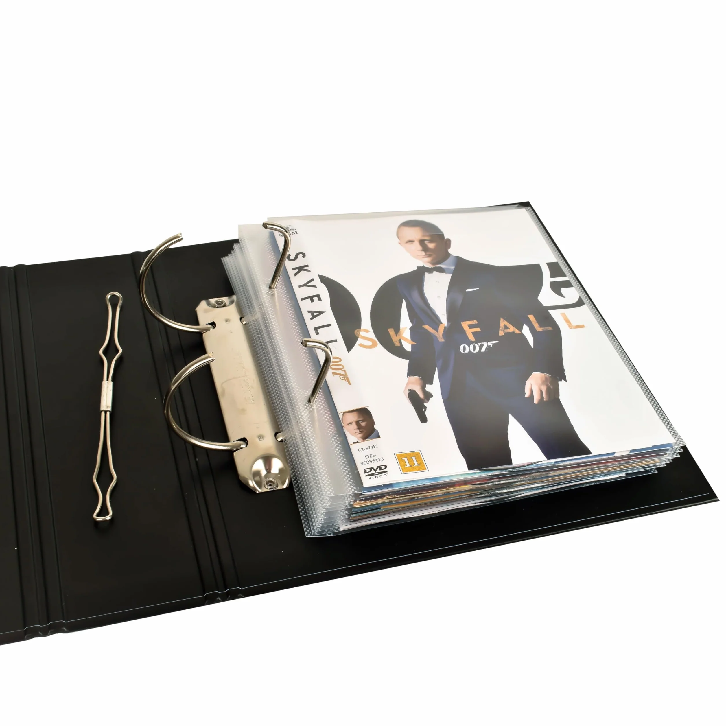 3L Raccoglitore per archiviazione DVD (Confezione da 5)