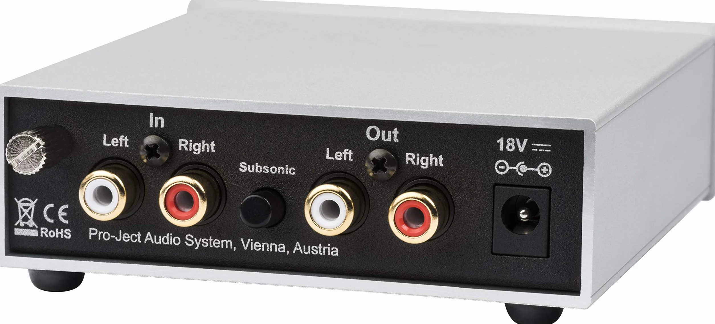 Pro-Ject Phono Box S2 Ultra preamplificatore fono MM/MC discreto argento