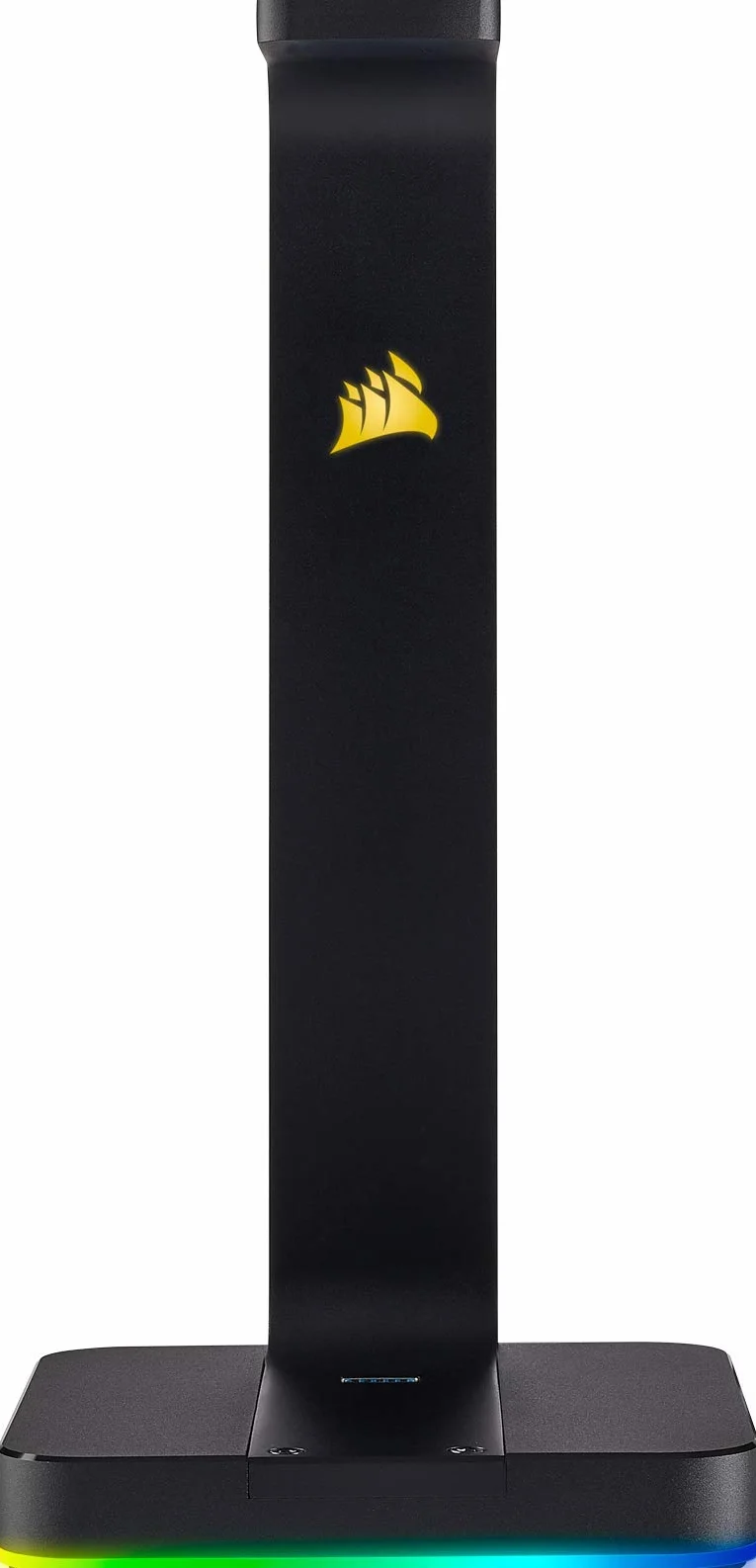 Corsair ST100 RGB Porta Cuffie Premium con Scheda Audio 7.1 Surround Integrata, Nero