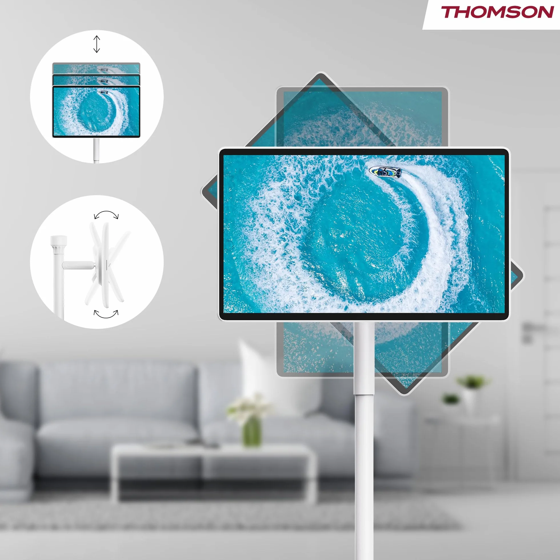 Thomson 27UE7M45 27 Cali 4K UHD Smart Touch Display Android