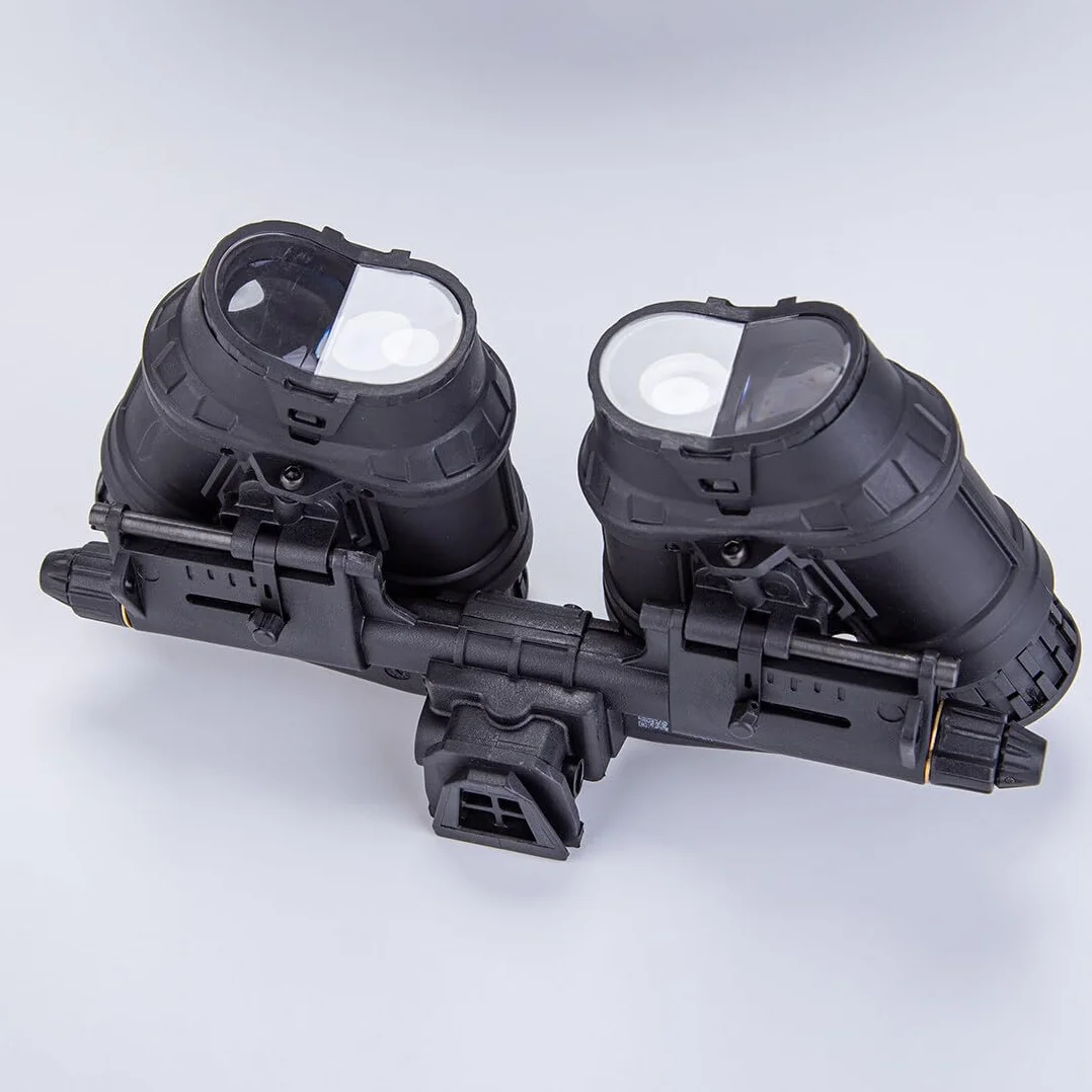 Generic Occhiali per visione notturna modello Cosplay Pop GPNVG18 con supporto per casco L4G24 NVG per casco tattico militare, nessuna funzione
