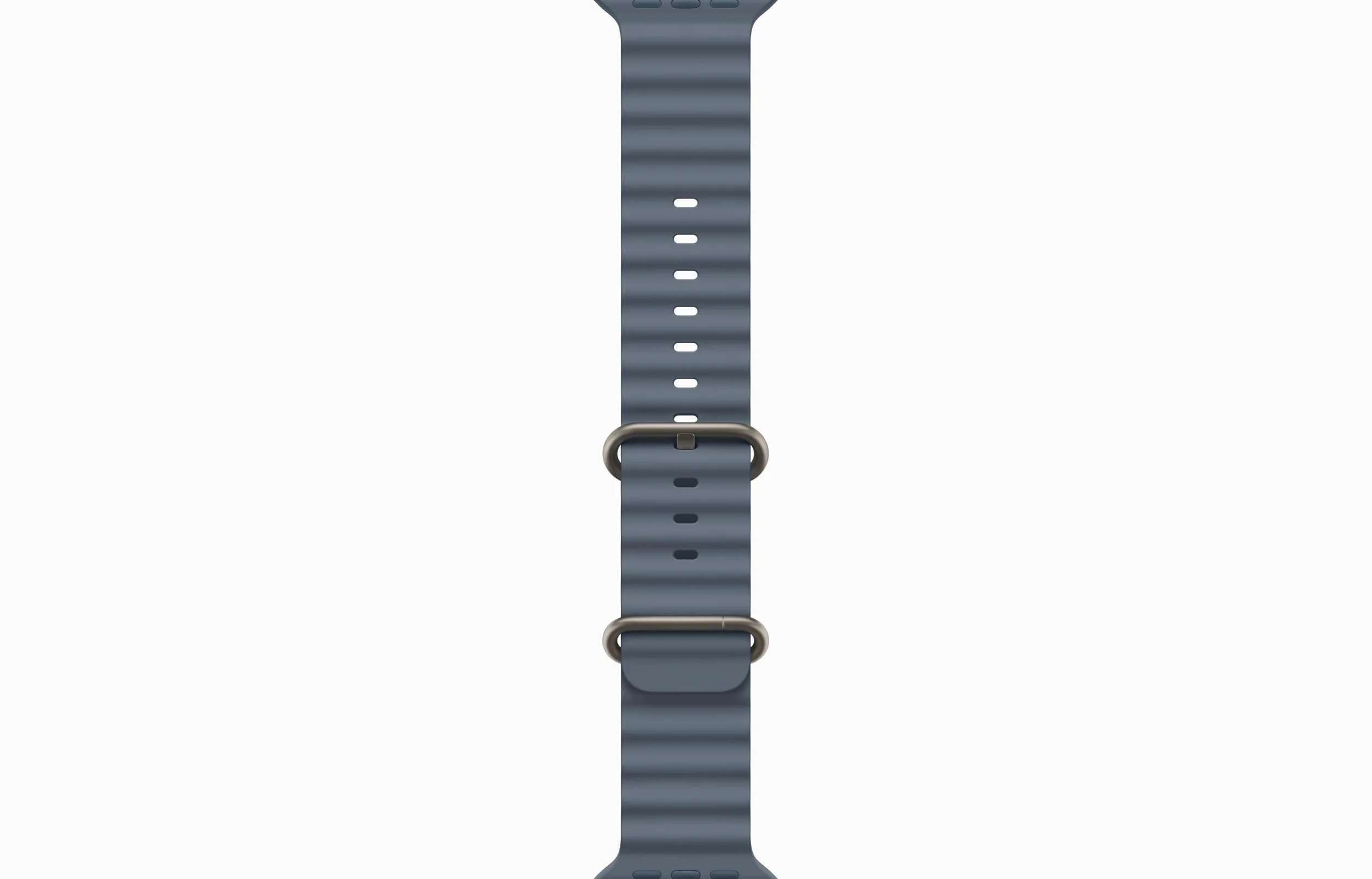 Apple Watch Ultra 3 [GPS + Cellular, 49mm] Cassa in Titanio Naturale con Cinturino Ocean Blu Salmastro (Ricondizionato)