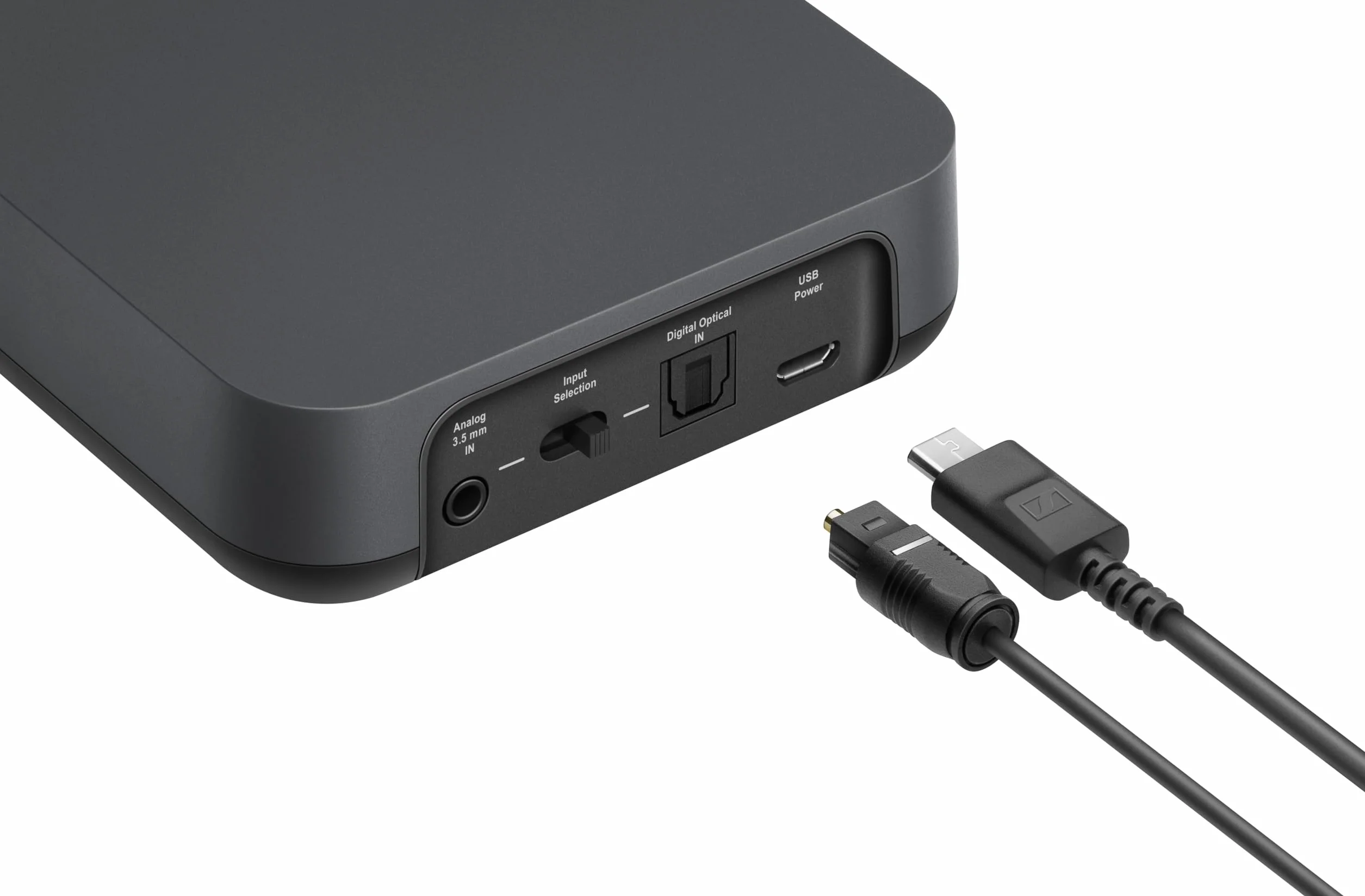 Sennheiser 508258 Trasmettitore audio Bluetooth BT T100 per Hi-Fi o Home Entertainment Nero