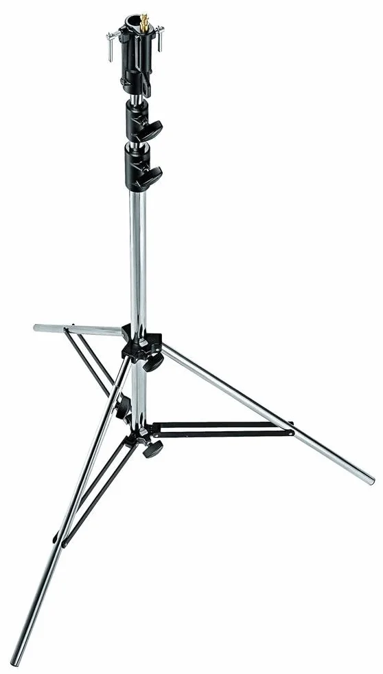 Manfrotto Stativo Cine 3 Sezioni con Gamba di Livellamento, Nero/Antracite