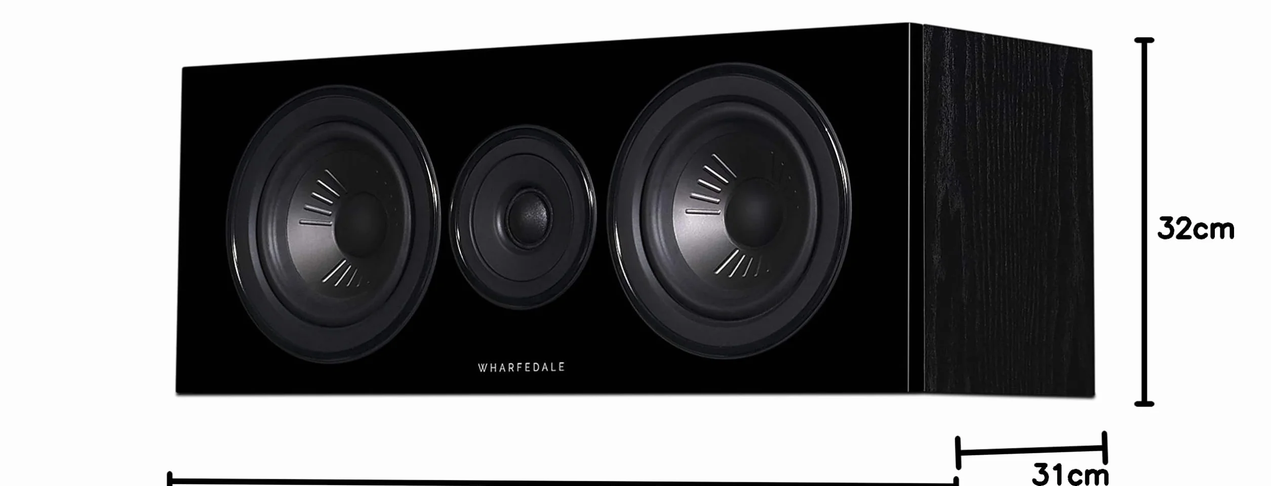 Wharfedale Diamond 12.C altoparlante centrale, Legno chiaro
