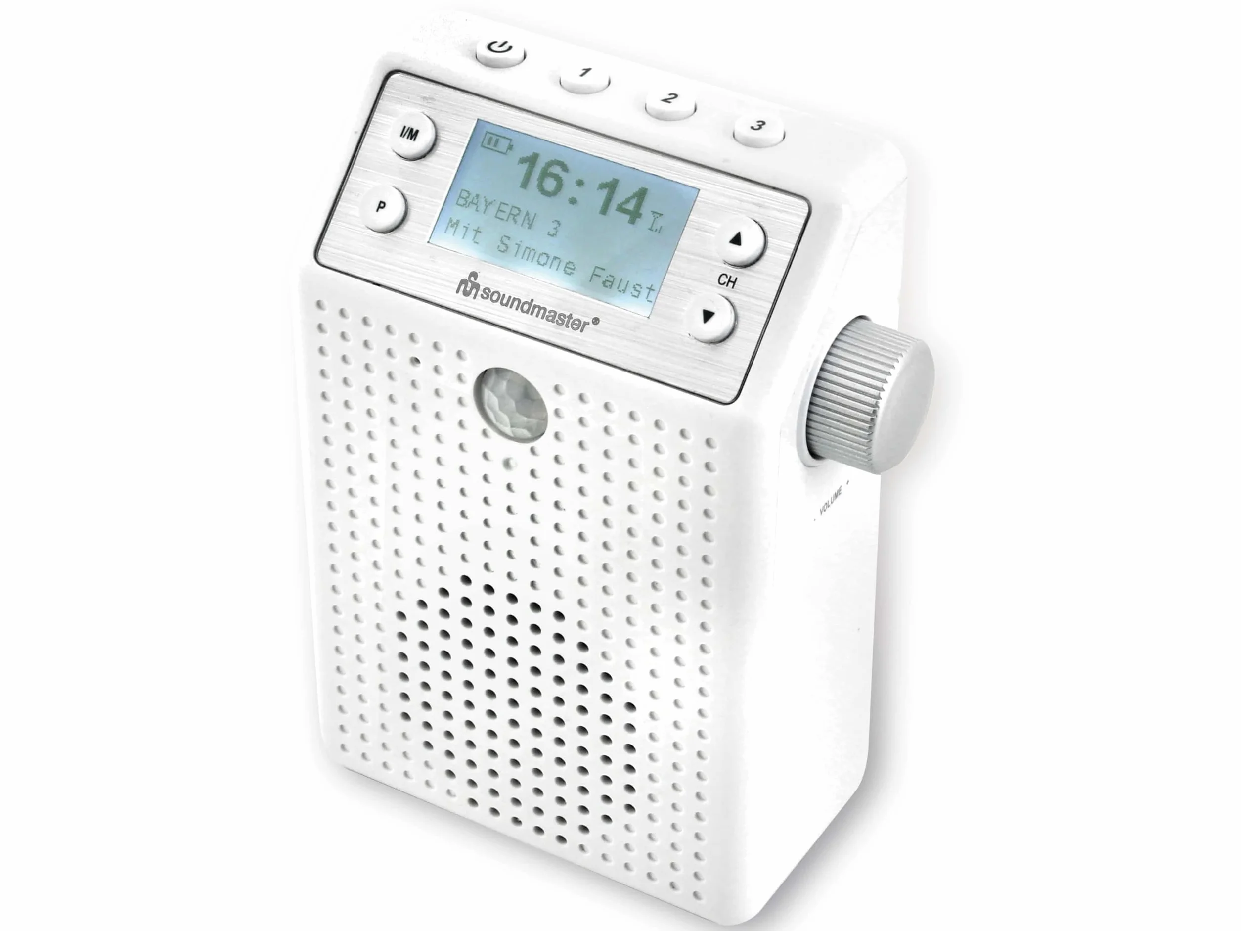 Soundmaster DAB60WE Radio Da Doccia Portatile con DAB+ FM-RDS Bluetooth
