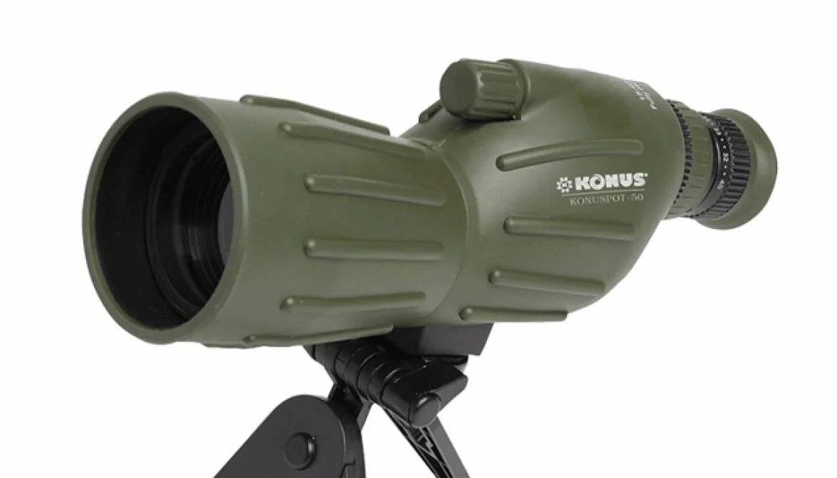 Cannocchiale Konuspot 50 Konus 15-40x50zoom treppiede verde ingrendimento zoom