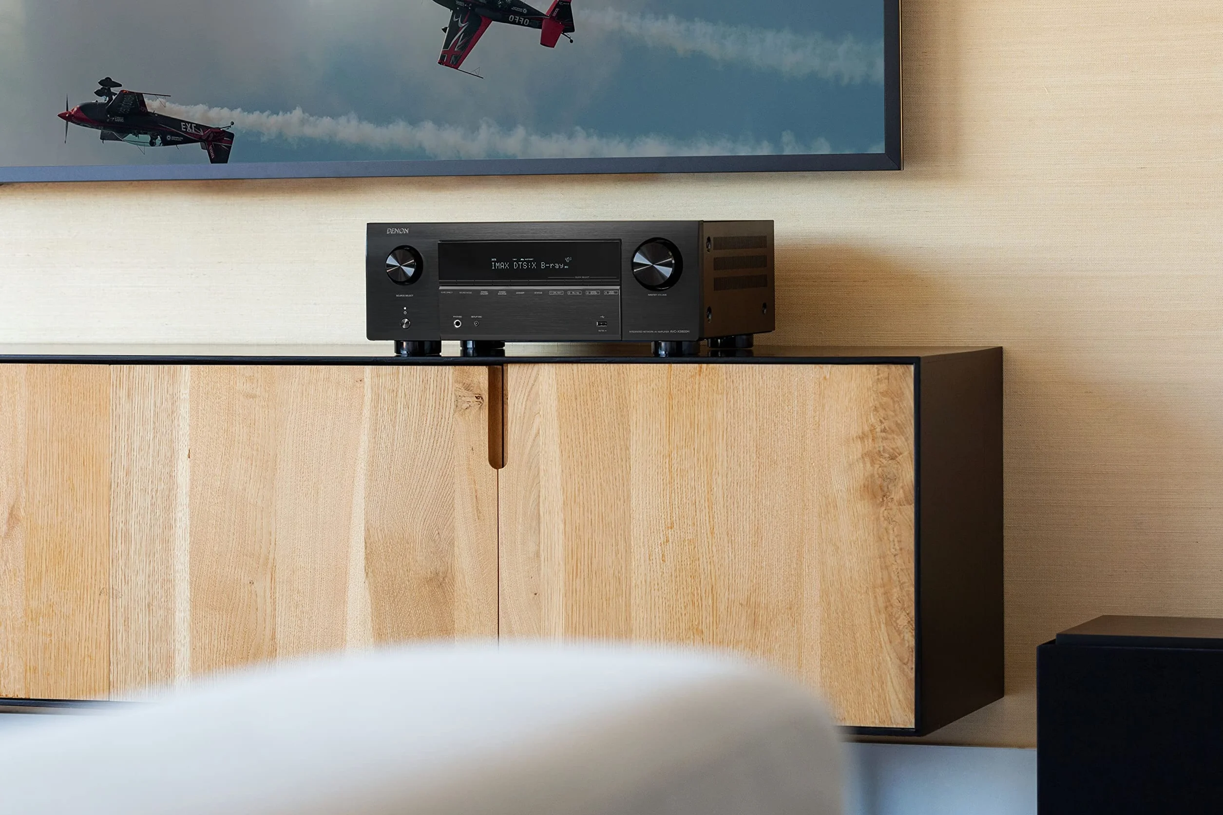 DENON AVC-X3800H Amplificatore AV, Nero