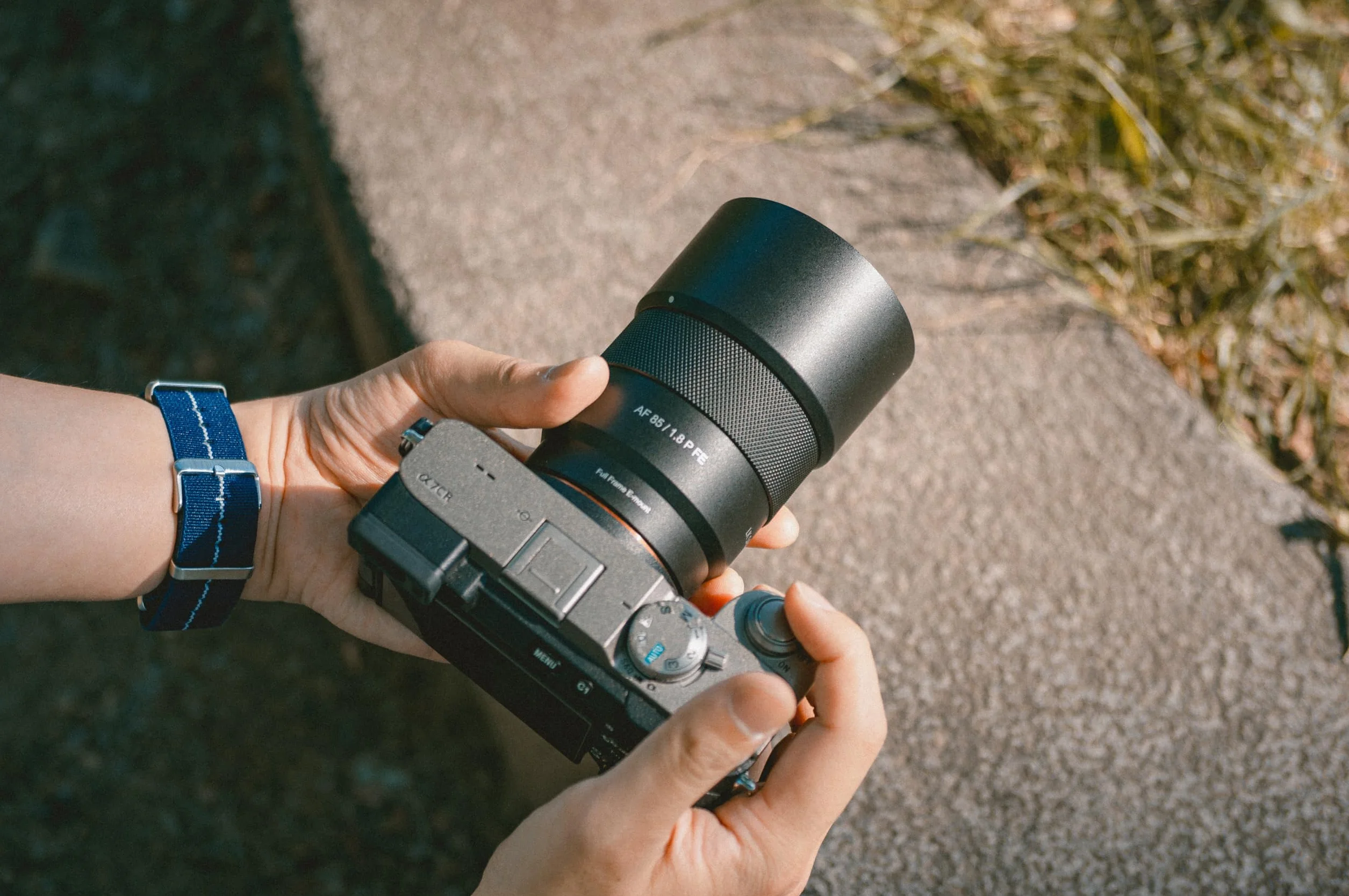 Samyang - AF 85mm F1.8 P Sony FE - Serie Prima - Obiettivo medio teleobiettivo - Luminosità F1.8 apertura e design compatto – ideale per la fotografia ritratto