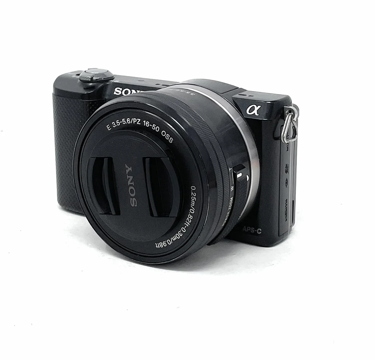 Sony Alpha 5000L Fotocamera Digitale Compatta con Obiettivo Intercambiabile, Sensore APS-C, CMOS Exmor HD, 20,1 MP, Obiettivo da 16-50 mm Incluso, Nero